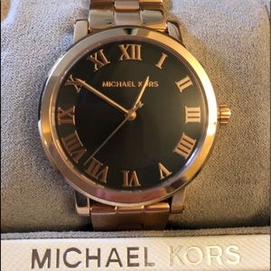 Michael Kors Norie Rose Gold-Tone Ladies Watch